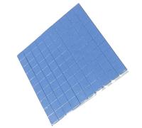 OHPHCALL 100pcs Silicone Thermal Pad Thermal Conductive Silicone Pad for CPU Heatsink Ic Chip Blue Special Design Fine Craftsmanship Operating Temperature -40°c to 220°c Electronics