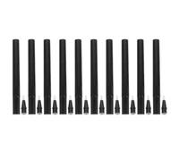 OHPHCALL 10pcs Ml Black Cuticle Oil Pen with Twist Mechanism, Lightweight Pp Material Empty Nail Pen for Filling Essential Oils, for Business Trip and Travel Manicure Use