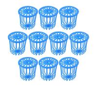 OHPHCALL 10pcs Parrot Feeding Basket Pet Birds Fruit Finding Toy Hanging Bird Feeder Basket Outdoor Activity