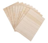 OHPHCALL 10pcs Paulownia Wood Karate Training Boards for Taekwondo Martial Arts Training Tool Teaching Right Form Punching Boards for Practice and Breaking
