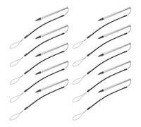OHPHCALL 10PCS Resistive Stylus Pens with Anti-lost Spring Rope High Sensitivity Capacitive Touchscreen Stylus for Drawing Writing Compatible with Tablets Smartphones