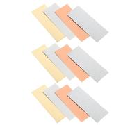 OHPHCALL 12pcs Copper Zinc Brass Iron Fruit Battery Experiment Kit Educational Laboratory Supplies for Primary Cell Science Learning and Testing