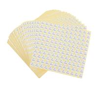 OHPHCALL 150 Sheets Qc Passed Stickers Inspection Labels Stickers 1.5 Inch Round Coated Paper Self-Adhesive Clean Professional Appearance Efficient Organization for Packaging Boxes