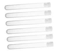 OHPHCALL 15pcs Makeup Brush Storage Tubes Caps Portable Eyelash Brush Organizer for Travel Design for Easy Identification and Preservation