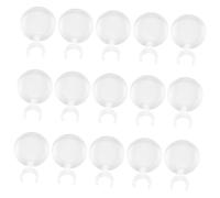 OHPHCALL 15pcs Painting Magnifier Lens for Embroidery and Diamond Art High-definition Plastic Lens with Smooth Edges and Portable Craft Loupe Magnifying Tool for Precise Painting and Cross