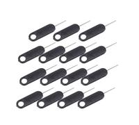 OHPHCALL 15Pcs Sim Card Removal Tools Aluminum Alloy Sim Needle Eject Pin for Smartphones Tablets Compact Card Removers