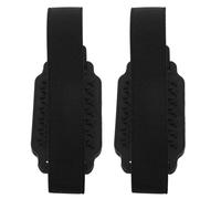 OHPHCALL 1pair Anti-slip Crampon Adjustable Ice Spikes Crampons 14 Studs Rubber Elastic Band Iron Quick Release Structure Enhanced Ice Grip Winter Walking Hiking for Women Teens