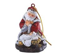 OHPHCALL 1pc Charming Santa Claus Hanging Pendant Christmas Tree Decoration Festival Scene Ornament for Holiday Cheer