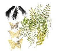 OHPHCALL 1Set Cyanotype Printing Template DIY Projects Accessories for Creative Crafts Durable and Plume Materials for Art Enthusiasts Traditional Cyanotype Supplies