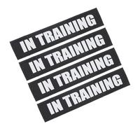 OHPHCALL 2 Pairs Pet Vest Sticker Removable Pet Sticker Easy to Wear Comfortable and Breathable Pu Material 4.52x0.98x0.20in Size Special Occasion Photo Taking for Dogs