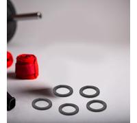 OHPHCALL 20 Pcs Dumbbell Barbell Rubber Washers Replacement Pads for Gym and Home Strength Training Equipment Accessories