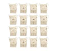 OHPHCALL 20pcs Christian Cross Candy Boxes with Ribbon Paper Hollow Candy Storage Boxes Small Cross-shaped for Weddings Gifts for Friends Or Family