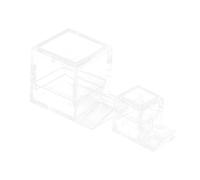 OHPHCALL 2pcs Acrylic Ant Water Feeder Bowls Design and Lightweight Build for Ant Farm Home Feeding Supply