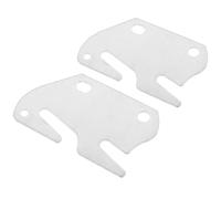 OHPHCALL 2pcs Bed Rail Hook Brackets Wood Hinge Bed Frame Connector Headboards Footboards Easy Install Wood Rail Fittings