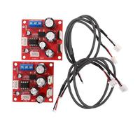 OHPHCALL 2pcs Preamp for Turntable Audio with Operational Amplifier Board, Compact Metal and Plastic Design, Analog Realism and Universal System Integration, for DIY Record Player Upgrade