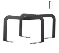 OHPHCALL 2pcs Retainer Bar Iron Non-Slip Stopper for Bed Frame Prevents Sliding Easy Installation Sturdy Delicate Shape Design