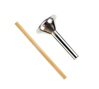 OHPHCALL 2pcs Sausage Filler Tube Kit for Meat Stuffer with Synthetic Material, Not Break Or Deform Easily, for Kitchen Use with Ground Beef and Meat Filling