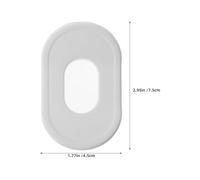 OHPHCALL 2pcs Silicone Diving Regulator Mouthpiece Lip Guard, Non-Bite Soft Scuba Silicone Protector, Pearl White Replacement for Standard Scuba Regulator Accessories, Anti-Freeze and Sting