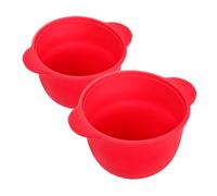 OHPHCALL 2pcs Silicone Wax Warmer Liners Reusable Non-stick Wax Pot for Hair Removal Compatible Various Types Design for Easy Storage and Travel