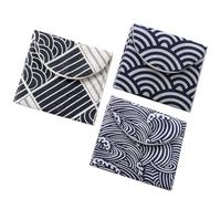 OHPHCALL 3 Pcs Menstrual Pad Bags Set Sanitary Napkin Holder with Beautiful Prints Lightweight Cloth Material Keep Sanitary Napkins Dry and Protect Diapers Period Random Color Assorted