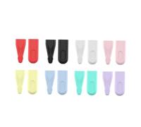 OHPHCALL 3 Pcs Silicone Protective Case Set for Pencil and Pencil Nib, Including Stylus Pen Cover, round Nib Covers, Anti-lost and Anti-scroll Features, Suitable for Digital Stylus Use