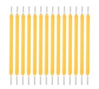 OHPHCALL 30pcs 3v 38mm LED Hard Light Filament Bulb Accessories 2700k Warm Light Filament for Wall Sconce and LED Bulb Replacement in Lighting Fixtures