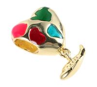OHPHCALL 30pcs Alloy Hollow Heart Charm Pendant for Bracelets and Necklaces | DIY Craft Projects, Romantic Occasions, Valentines Day, Comfortable Wear, Resistant to Fading
