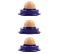 OHPHCALL 3pcs Cat Lick Snack Mint Ball for Cats Blue Rotating Treat