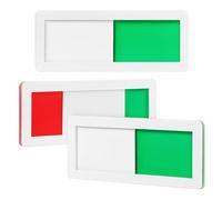 OHPHCALL 3pcs Privacy Slider Door Signs for Office and Restroom, Acrylic Material Self-adhesive Design and Easy Installation, for Conference Rooms and Hotels