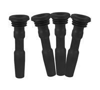 OHPHCALL 4pcs Car Ignition Coil Rubber Boot Black Rubber Material Protect Ignition Coils Efficiency Suitable for Car Spark Plug