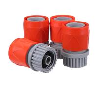 OHPHCALL 4pcs Garden Hose Quick Connect Fittings with Built-in Water Shutoff Valve, Universal Compatibility for 1/2 Inch Irrigation Hose, Pp Material, Optimized Flow Design for Lawn
