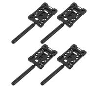 OHPHCALL 4pcs Telescopic Car Parking Pole Heavy Duty Weatherproof Parking Gate Swiping Bar Contactless Card Holder Tool for Vehicle Toll Payment Scratch-resistant Garage Access Rod Easy Use