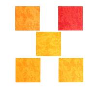 OHPHCALL 5 Sheets Celestial Quilting Cotton Fabric Patchwork Cloth Bundle for Sewing Crafts, Smooth to Touch and Easy to Cut, for DIY Quilting Patchwork Projects