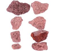 OHPHCALL 500g Brown Compound Stone Filter Rocks for Fish Tank and Garden Soil, Bio Filtermedium Decorative Stones for Making of Rockeries and Aquarium Decoration