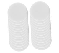 OHPHCALL 500pcs Disposable Coffee Filter Pads White for Espresso and Hand Brewed Coffee Paper Filters for Pot Easy Use for Home Office Cafes Removes Bitterness and Deposits