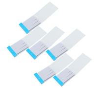 OHPHCALL 6 Packs 480 Sheets Acid Test Paper for Experiment Use, Easy to Use White Paper Ph Indicator Strips for Accurate Acid Detection in Chemistry Lab Supplies