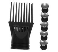 OHPHCALL 6pcs Blow Dryer Comb Attachment Plastic Wide Tooth Comb Replacement Hair Blower Accessory for Hair Dryers Attachment and