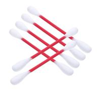 OHPHCALL 6pcs Catnip Stick for Cats, Giant Cotton Swab Shape with Handle-friendly Design, Red Colour, for Indoor Carpet Play, Reducing Unwanted Furniture Scratching