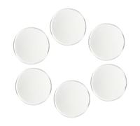 OHPHCALL 6pcs Golf Line Ball Marker Sublimation Golf Ball Markers Golf Yardage Markers for Golf Balls Universal Fit 25mm Diameter Training Aid for Men Golfers