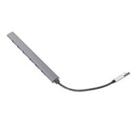 OHPHCALL 7-port USB Hub Adapter for Laptop and Computer, Aluminum Alloy Material with Over-voltage Protection, Small and Practical Design for Keyboard and Printer Connection