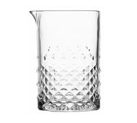 OHPHCALL 700ml Bar Stirring Glass Carved Round Crystal Fashion Style with Eagle Beak Design No More Spilled Drinks for Cocktail Mixing