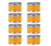 OHPHCALL 8pcs Air Compressor Replacement Filter Cartridge for Double Cylinder Air Pump and High Performance Suitable for Workshop and Industrial Use