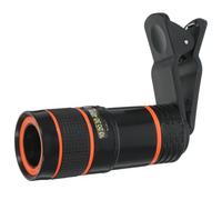 OHPHCALL 8x Telephoto Lens for Mobile Phone Smartphones with Abs Material and Large Depth of Field, Portable Long-distance Camera Lens for Watching the Game