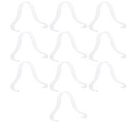 OHPHCALL Acrylic Shoe Display Rack Support Stand Holder 10pcs Space-saving Design to Keep Nice and Straight for High Heels and Shoes Sandals for Home Storage Or Traveling