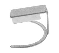 OHPHCALL Adjustable Angle Nail Magnet Stand for Manicure, Silver Iron Magnetic Tool for Easy to Apply Cat Eye Nail Art with 3d Magnetic Effect Holder