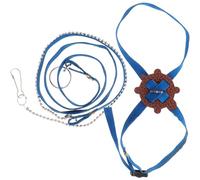 OHPHCALL Adjustable Small Turtle Leash Lightweight Pet Tortoise Harness Strap for Outdoor Walking Training Portable Blue Reptile Pulling Rope Suitable for Small Pets