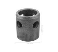 OHPHCALL Adjustable Swivel Jack Pipe Mount Bracket for Trailer Jack Base Plate with Welded Pipe Connector Support for Rv Utility Horse and Yacht Trailers