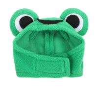 OHPHCALL Adorable Cloth Hamster Hat Pets Frog-shaped Pet Lightweight for Small Cotton Multi-purpose Reusable Cosplay Hat for Easter and Photography