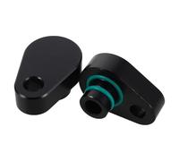 OHPHCALL Air Conditioner Closure Plate Black Rear Blockoff Kit for Vehicle Rear A/C System Ensuring Consistent Performance in Extreme Heat and Cold