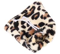 OHPHCALL Bearded Dragon Small Reptile Clothing Leopard Print Warm Outfit Lizard Accessory for Outdoor Use Comfortable Pet Apparel Gift for Reptile Keepers